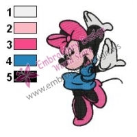 Minnie Mouse Cartoon Embroidery 31